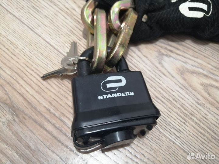 Противоугонная цепь и замок