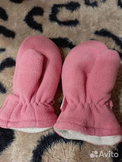 Варежки детские весна-осень