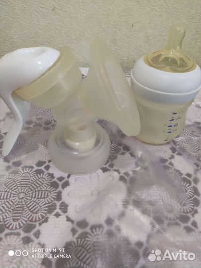Молокоотсос avent ручной