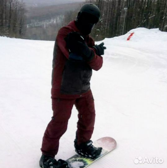 Горнолыжные сноубордические штаны и куртка костюм