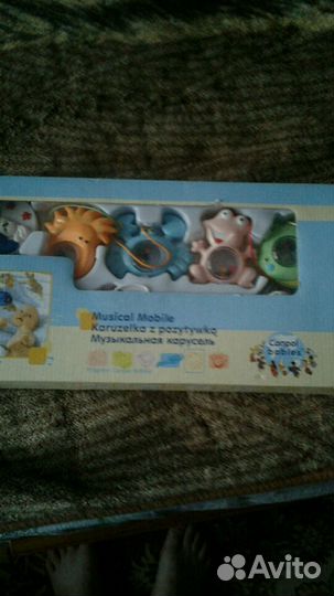 Новая Музыкальная карусель в краватку