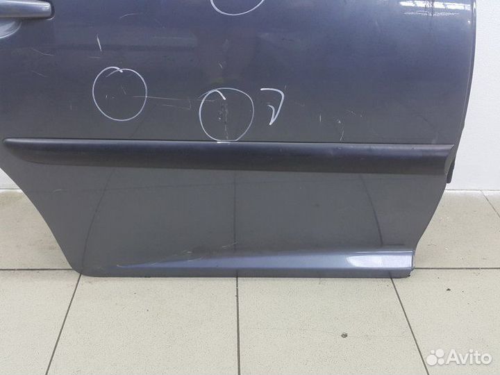 Дверь задняя правая Peugeot 207