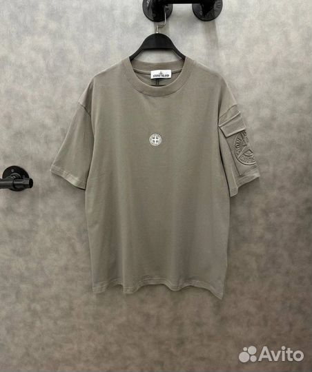 Stone island футболка оверсайз