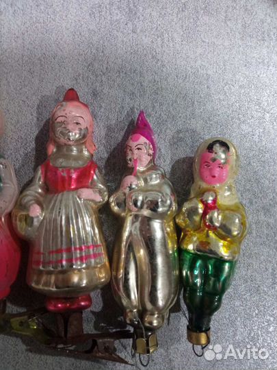 Елочные игрушки СССР