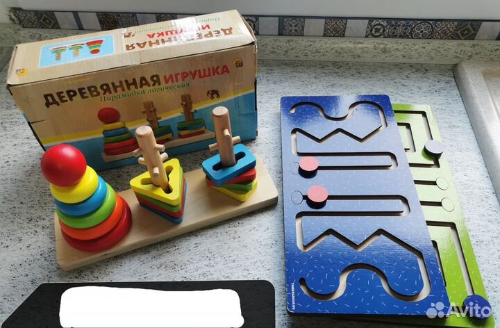 Развивающие деревянные игрушки