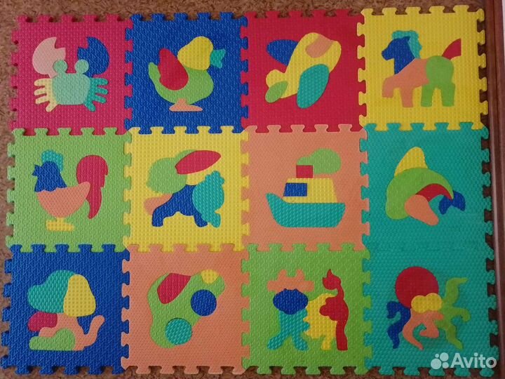 Коврик-пазл