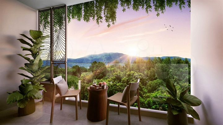 Квартира-студия, 30,3 м² (Таиланд)