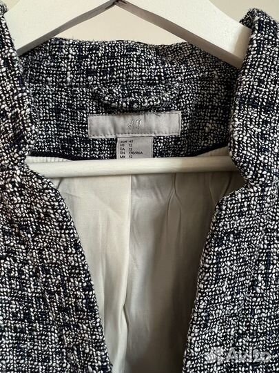 Пиджак жакет hm 44-46 размер