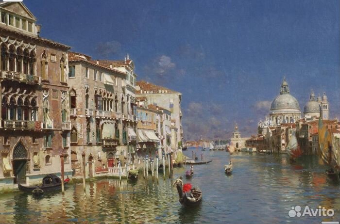Картина маслом венеция