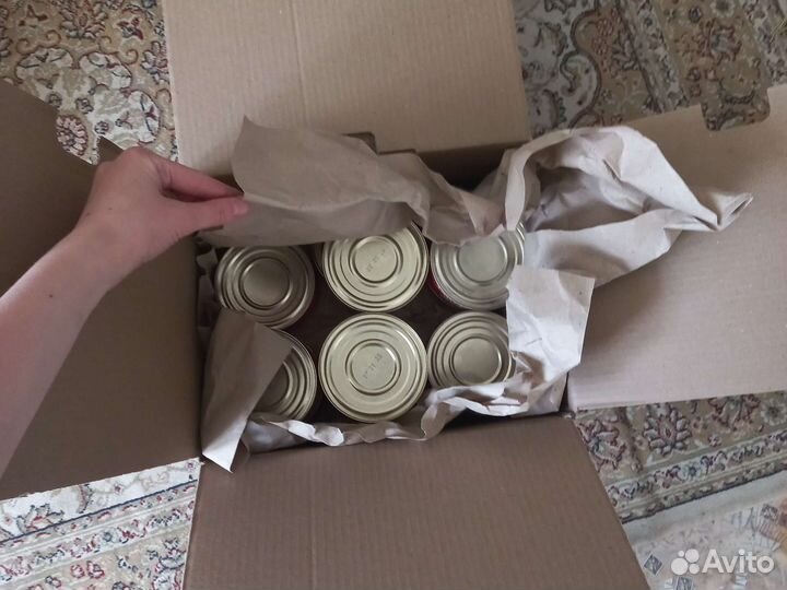 Коробка картонная Отправлена