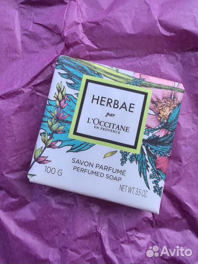 Мылo Нerbае Раr L’оссitаne Sаvon Рarfume 100гр