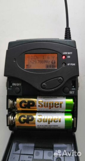 Портативный передатчик Sennheiser SK 100 G4-A