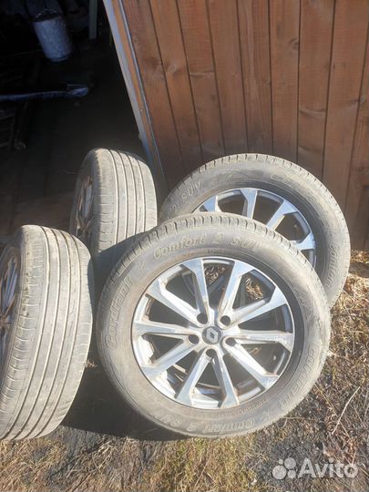 Шины и диски летние r17
