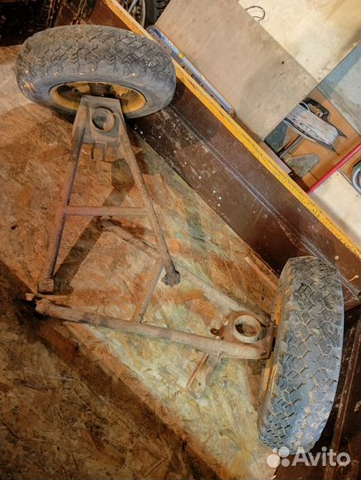 Подвеска на прицеп в сборе