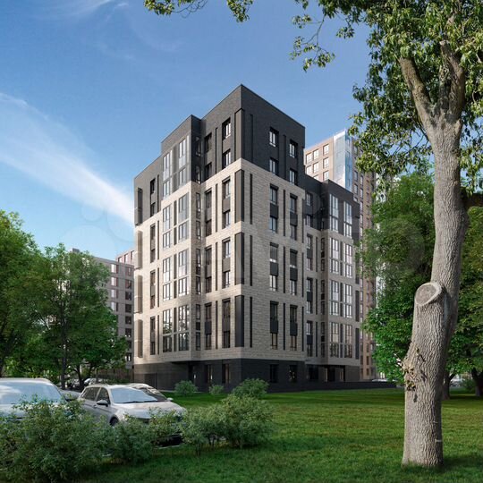 1-к. квартира, 37,8 м², 4/9 эт.