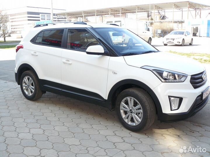 Рейлинги на крышу Хендай Крета, серые