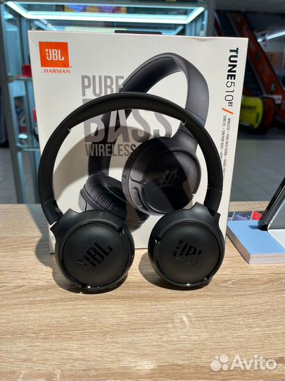 Bluetooth-гарнитура JBL Tune 510BT черный