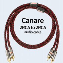 Кабель аудио тюльпан межблочный 2RCA - 2RCA 0.5м