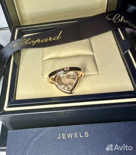 Кольцо Chopard Happy Diamonds Heart оригинал