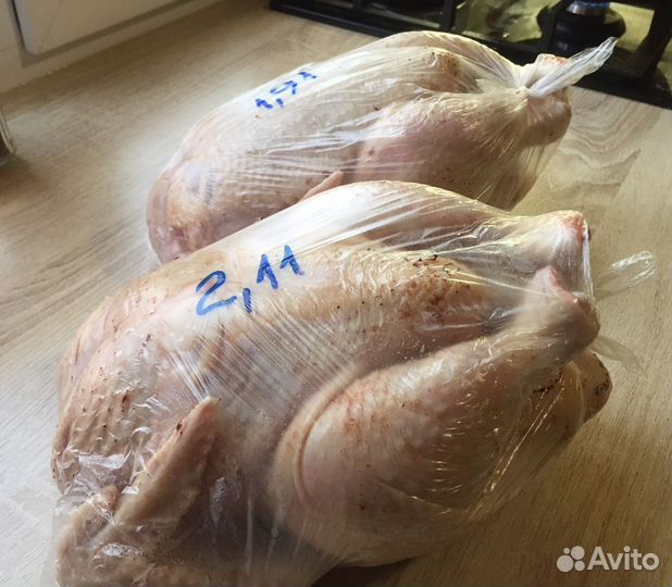 Мясо домашней птицы-броллер, утка