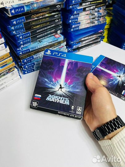 PS4 Agents of Mayhem Steelbook