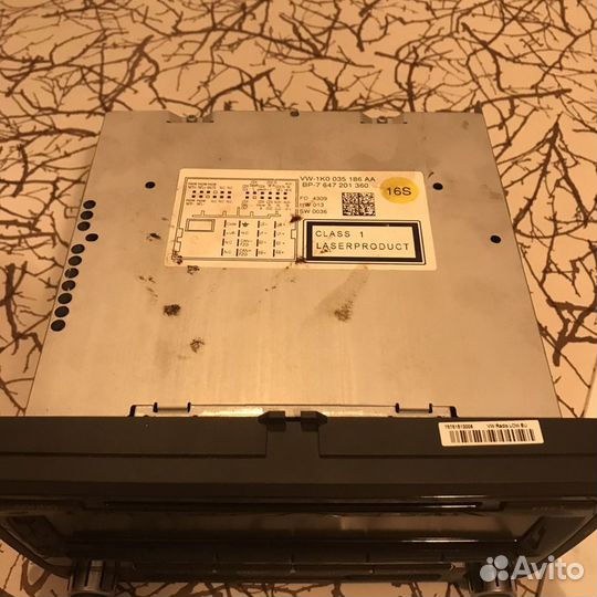 Магнитола RCD 310