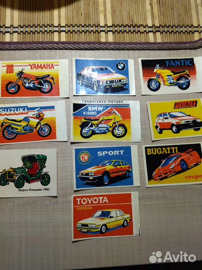 Переводные картинки СССР и гдр