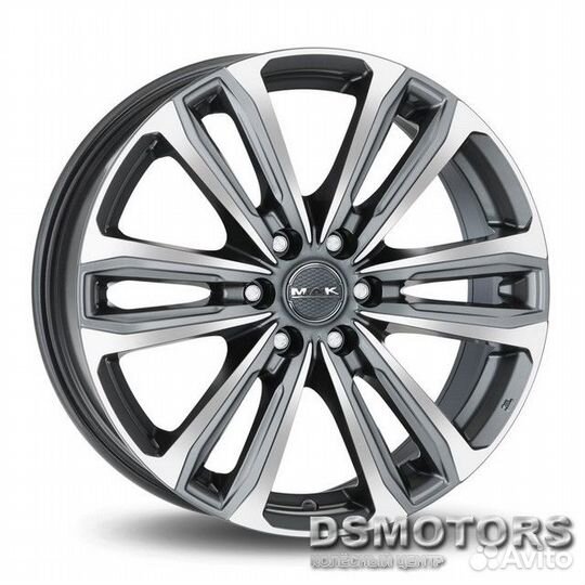 Диски Safari 6 8.0/18 6x130 ET53 d84.1 GUN metmirr