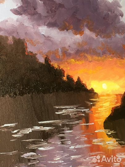 Картина маслом на холсте