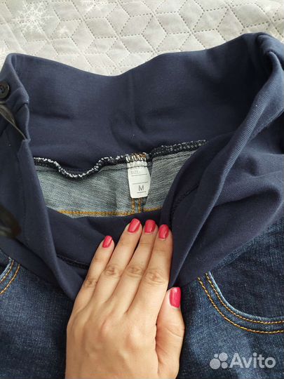 Джинсы для беременных 46