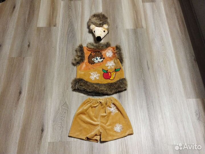 Новогодний костюм ежика 104-110