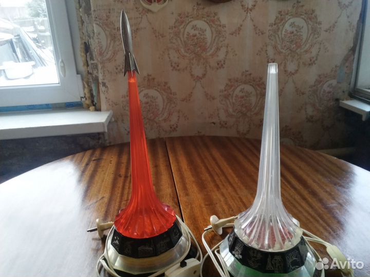 Светильник ночник Ракета