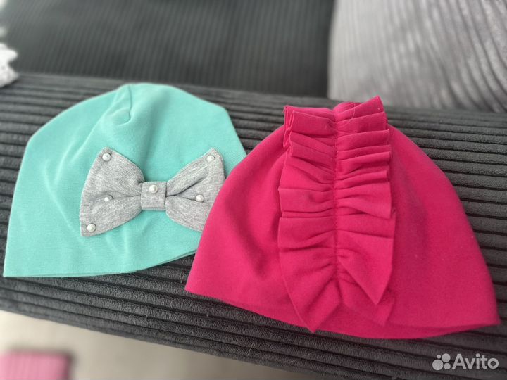 Шапка на девочку 1 год