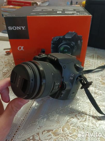 Зеркальный фотоаппарат sony a58