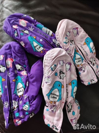 Варежки краги детские