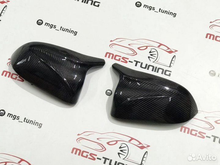 Крышки зеркал X5M F95 на X5 G05 карбон