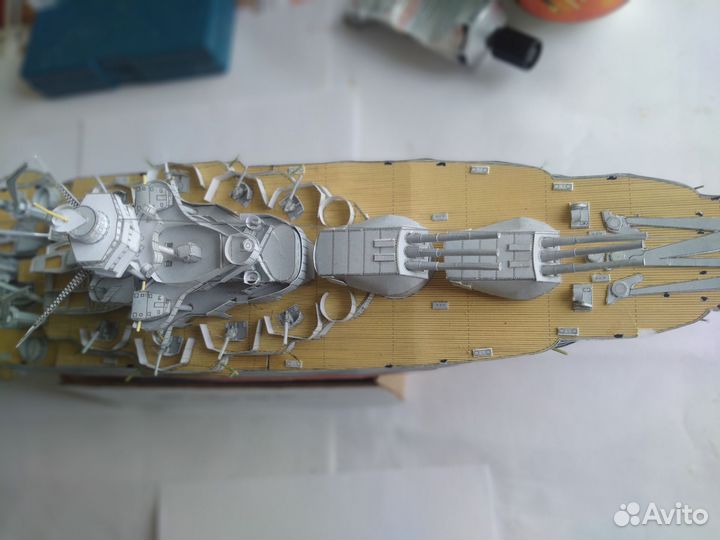 Модель корабля Линкор аризона