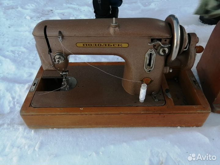 Швейная машина подольская ручная