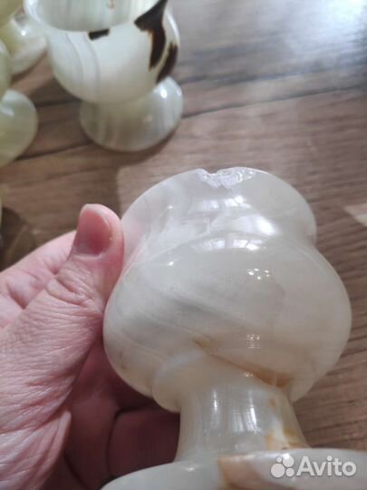 Рюмки большие из оникса