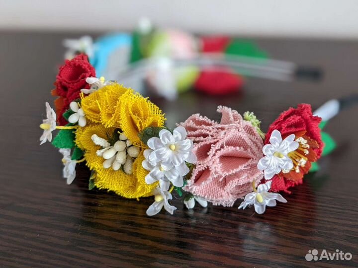 Ободок, бантики, повязки для девочек