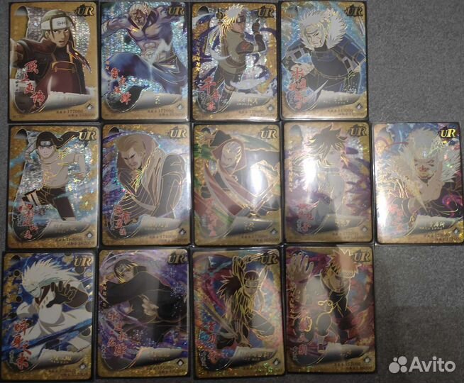 Коллекционные карточки Наруто Драго