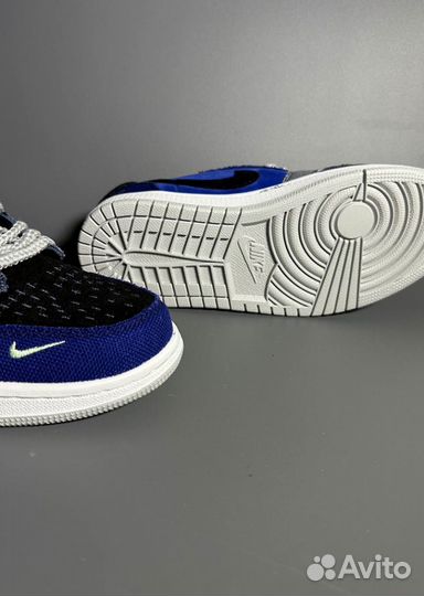 Кроссовки AIR jordan 1 LOW x Zion Williamson Ice Л