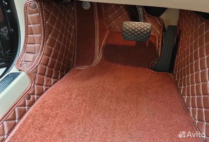 Автомобильные 3D коврики из экокожи 3Д автоковрики