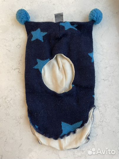 Шапка шлем зимняя Kivat возраст 0-2 лет