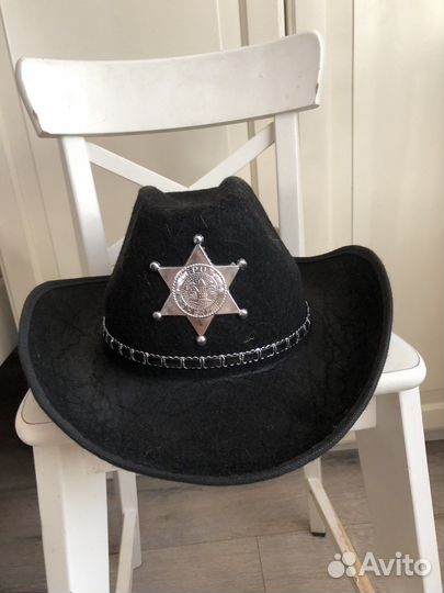 Ковбойская шляпа шериф