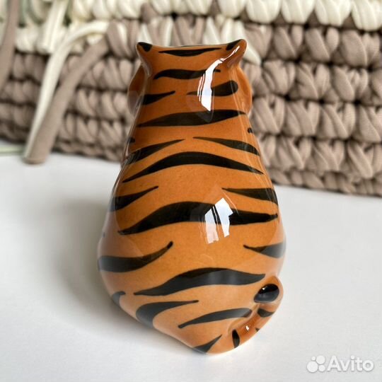 Пухлый тигр / Фарфор / Новый