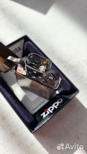 Zippo digital green matte