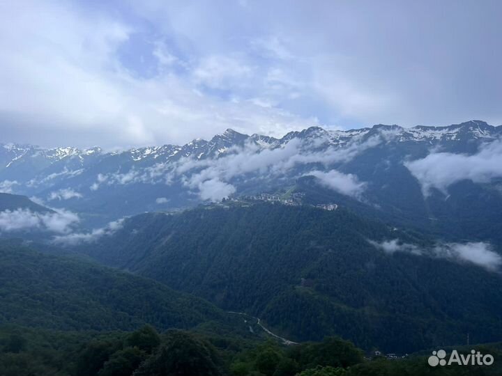 Роза хутор, 3 канатки, Пик, Газпром Лаура