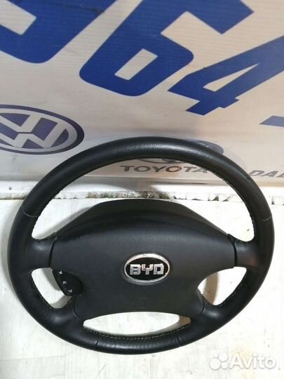 Руль BYD F3 с AirBag и мультимедиа 06-13