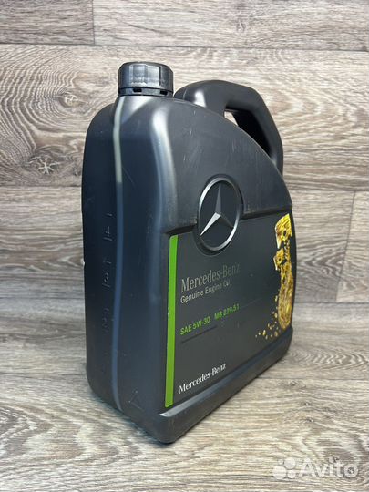 Масло моторное Mercedes-Benz 5w30 MB 229.51, 5л
